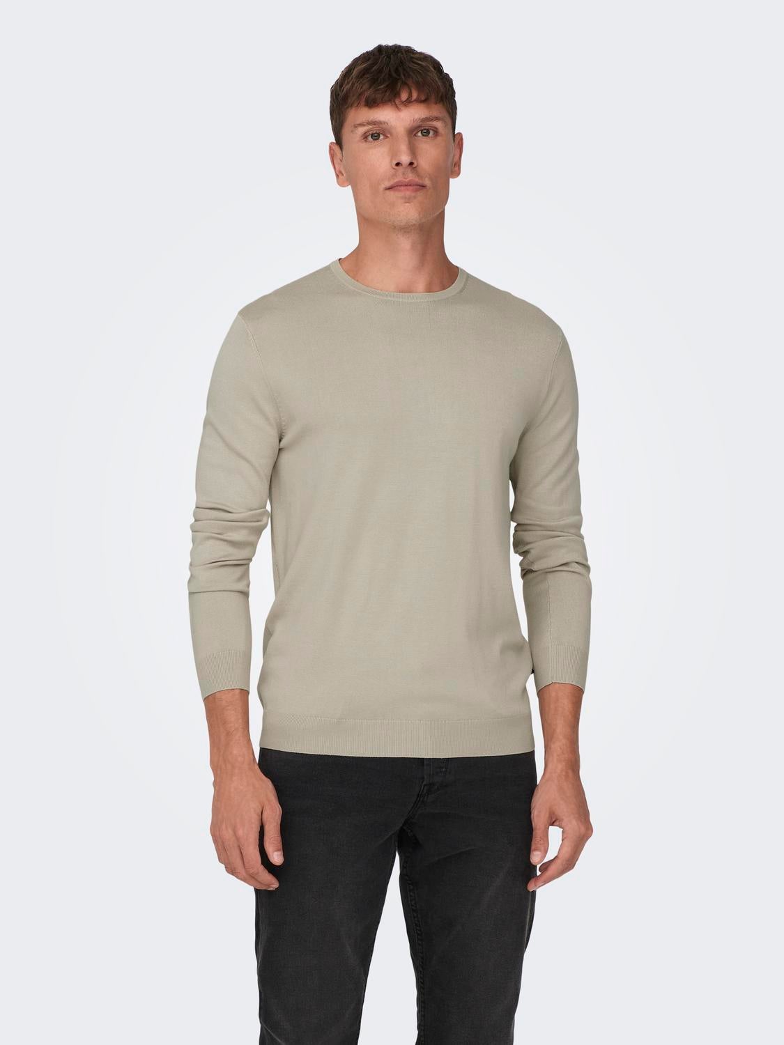 ONSWYLER Pullover Silver Lining