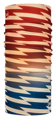 Tour de cou Buff Original Ecostretch Burst Of Light Rouge/Bleu