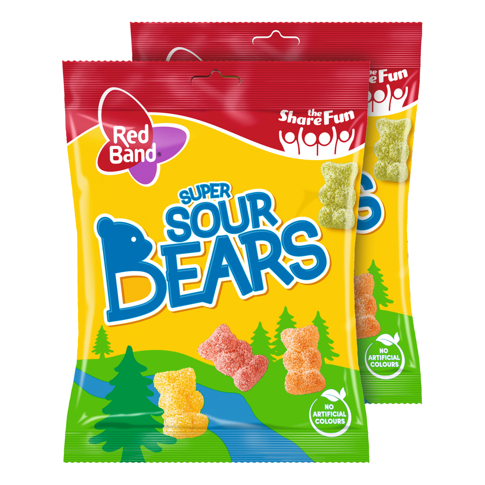 Red Band Saure Bären 2x300g