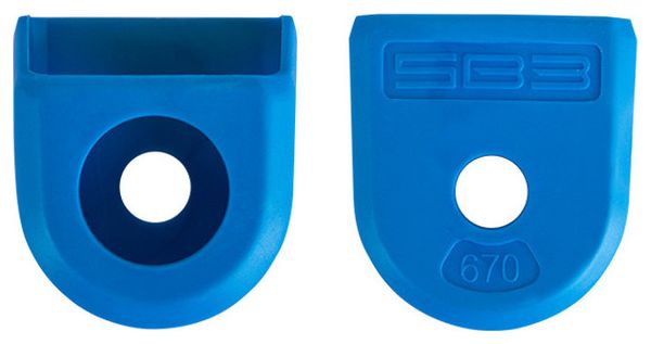 Paire de Protèges Manivelles SB3 Bleu