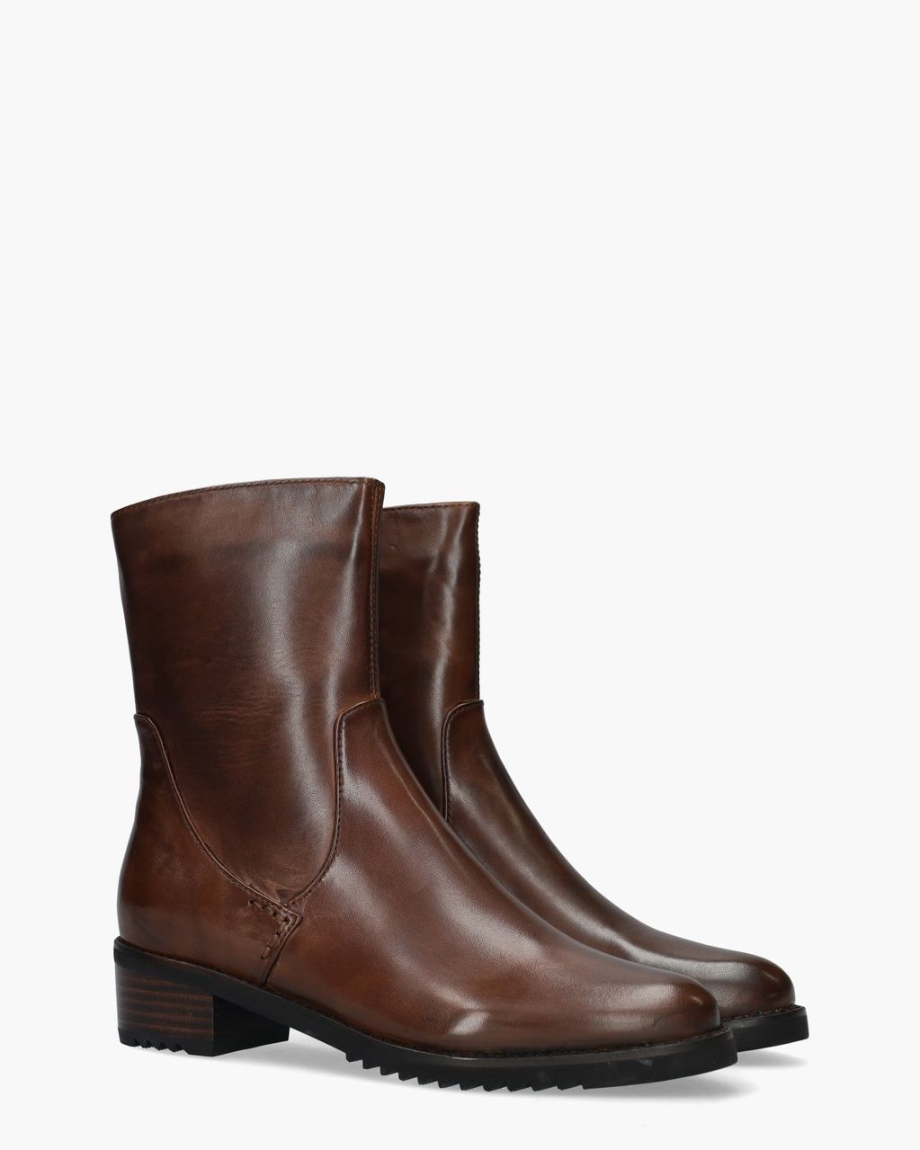 Everybody 11655 Bruin Dames Enkelboots