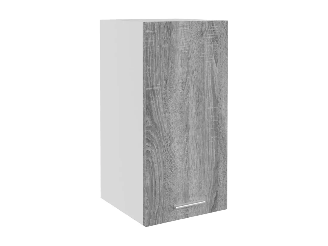 Armoire suspendue Sonoma gris 29,5x31x60 cm Bois d'ingénierie