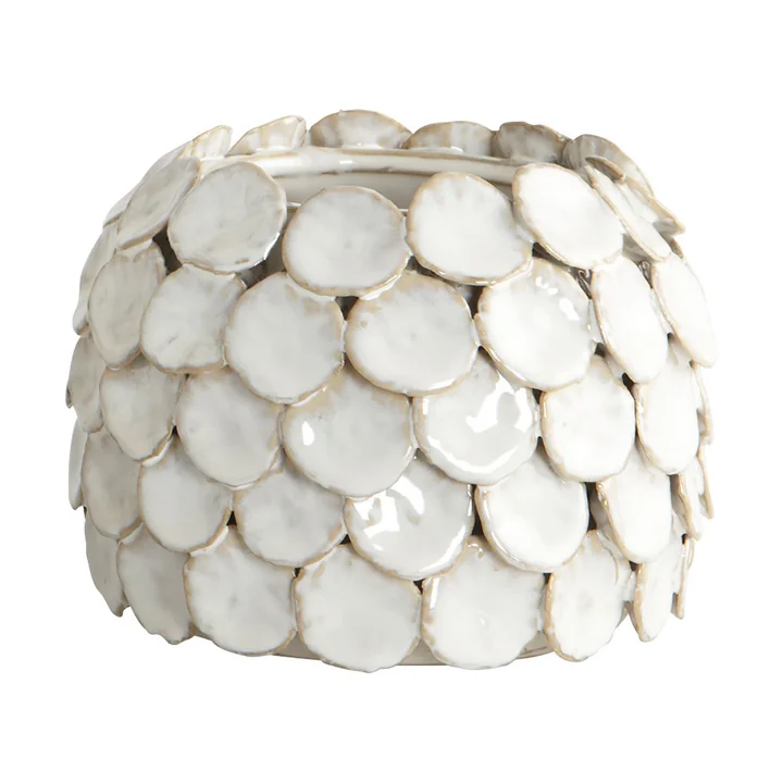 House Doctor - Dot Vase, H 30 cm / weiss