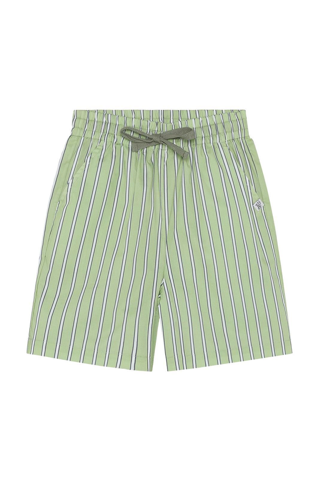 Noppies Kids Korte Broek relaxed fit stripe - Lint