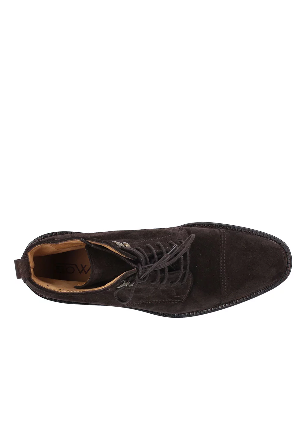 SHORTLANDS CUIR VELOURS MARRON