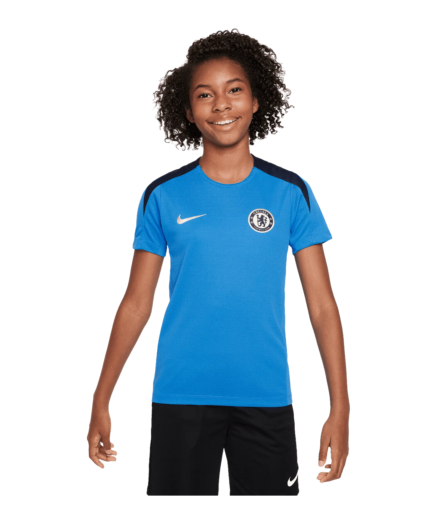 Nike FC Chelsea London Trainingsshirt Kids Blau F436