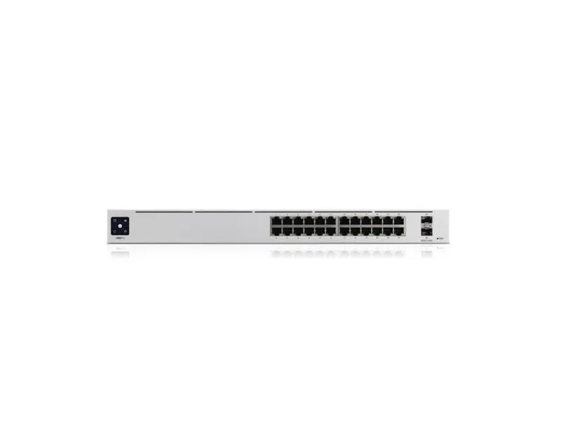 Ubiquiti UniFi Switch USW-Pro-24 - Switch - L3 - Administreret - 24 x 10/100/1000   2 x 10 Gigabit SFP  (uplink) - monterbar på stativ, desktop