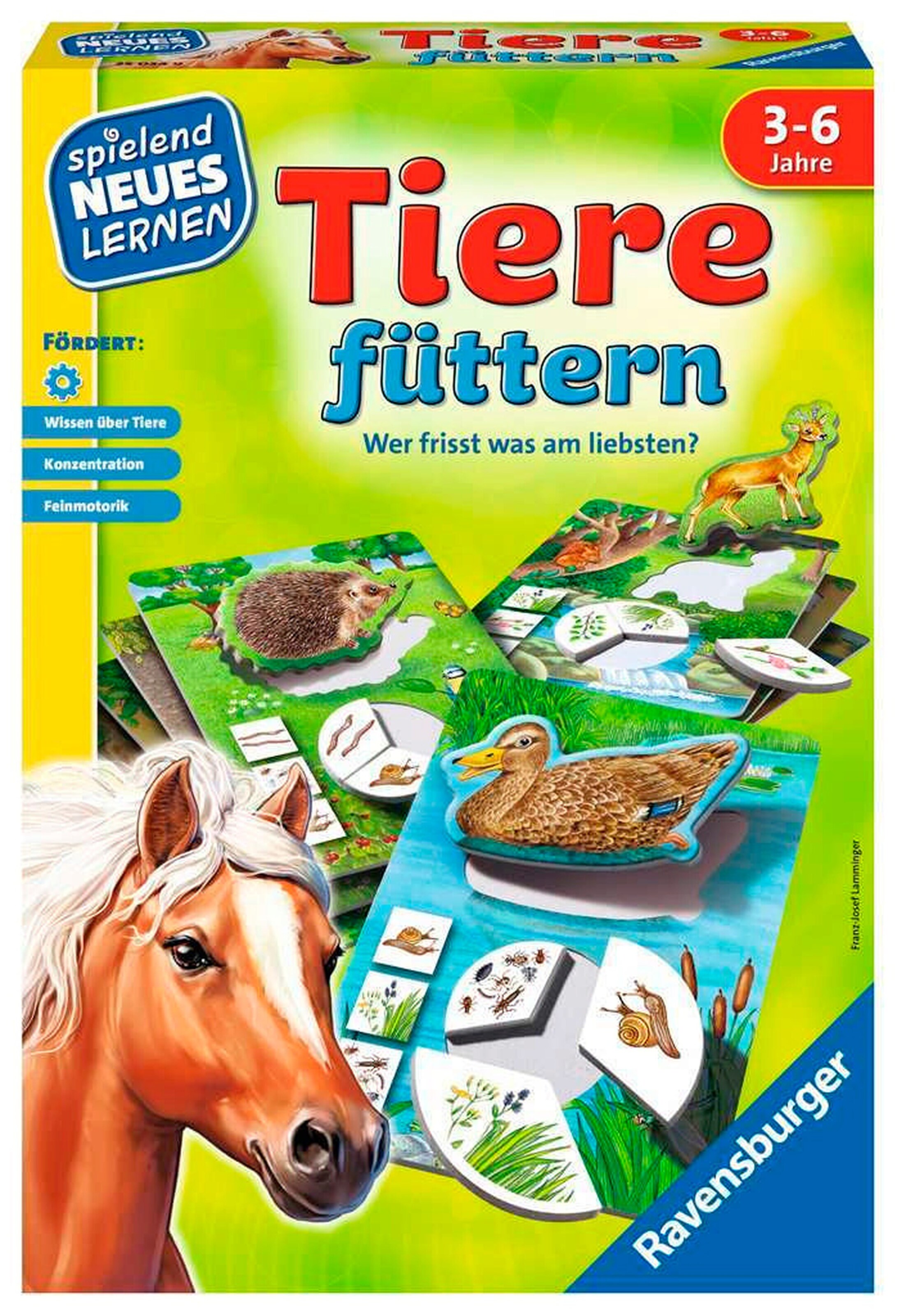 Ravensburger Tiere füttern