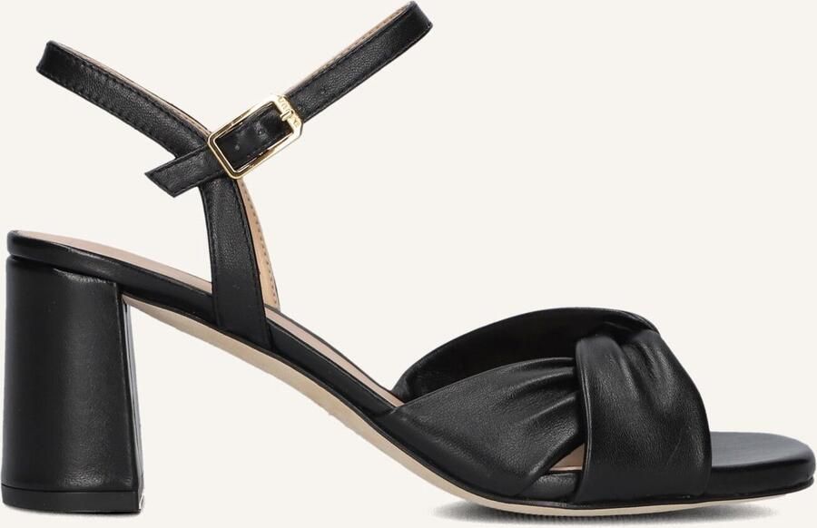 UNISA Sandalen met Hak Dames Medway Maat: 41 Materiaal: Leer Kleur: Zwart