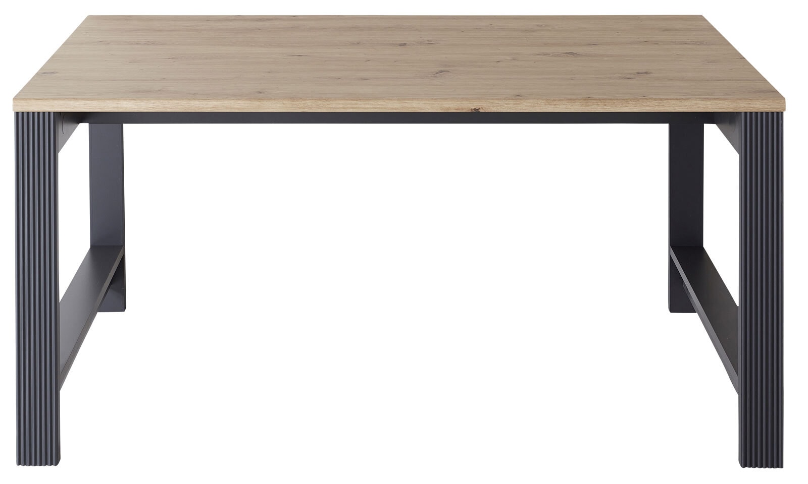 CASAVANTI Schreibtisch JASMIN 160 x 80 cm Graphit/ Artisan Eiche