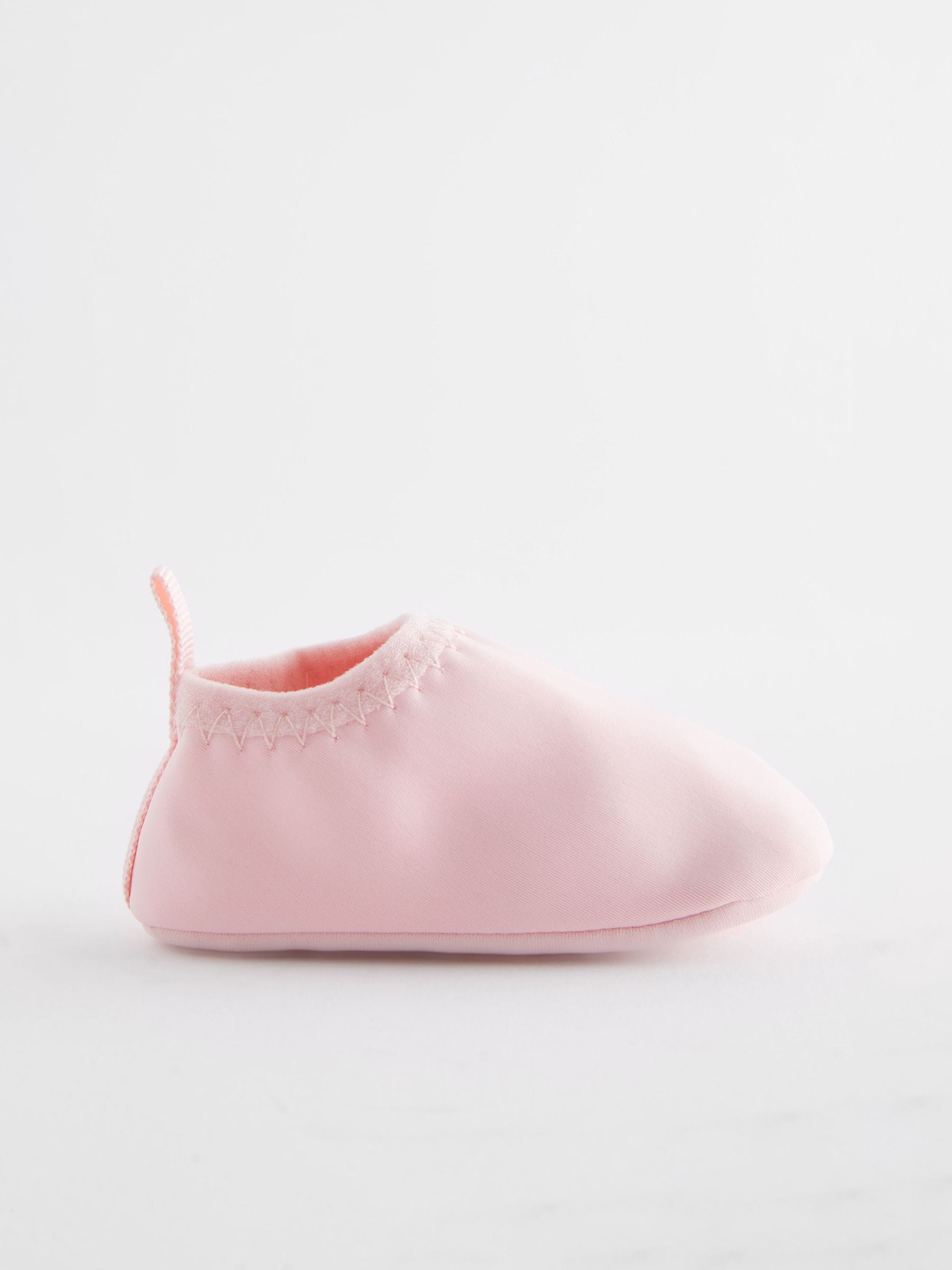 Roze - Zwembabyschoenen met sok (0-24 mnd)
