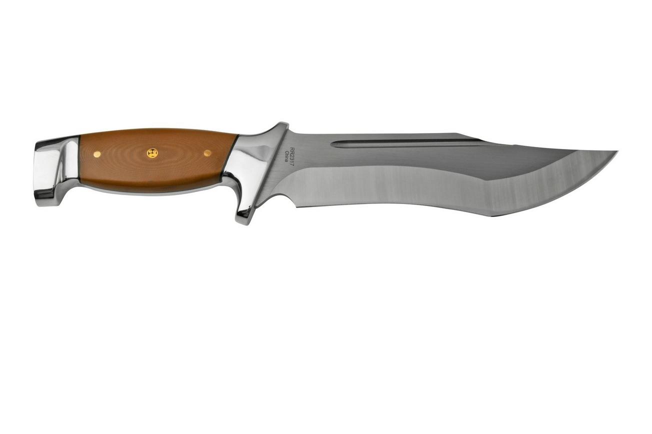 Rough Ryder Bowie Brown G10, RR2317 vaststaand mes