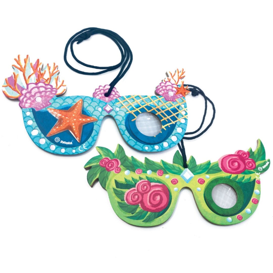 Svoora masker caleidoscoop fairies - assorti