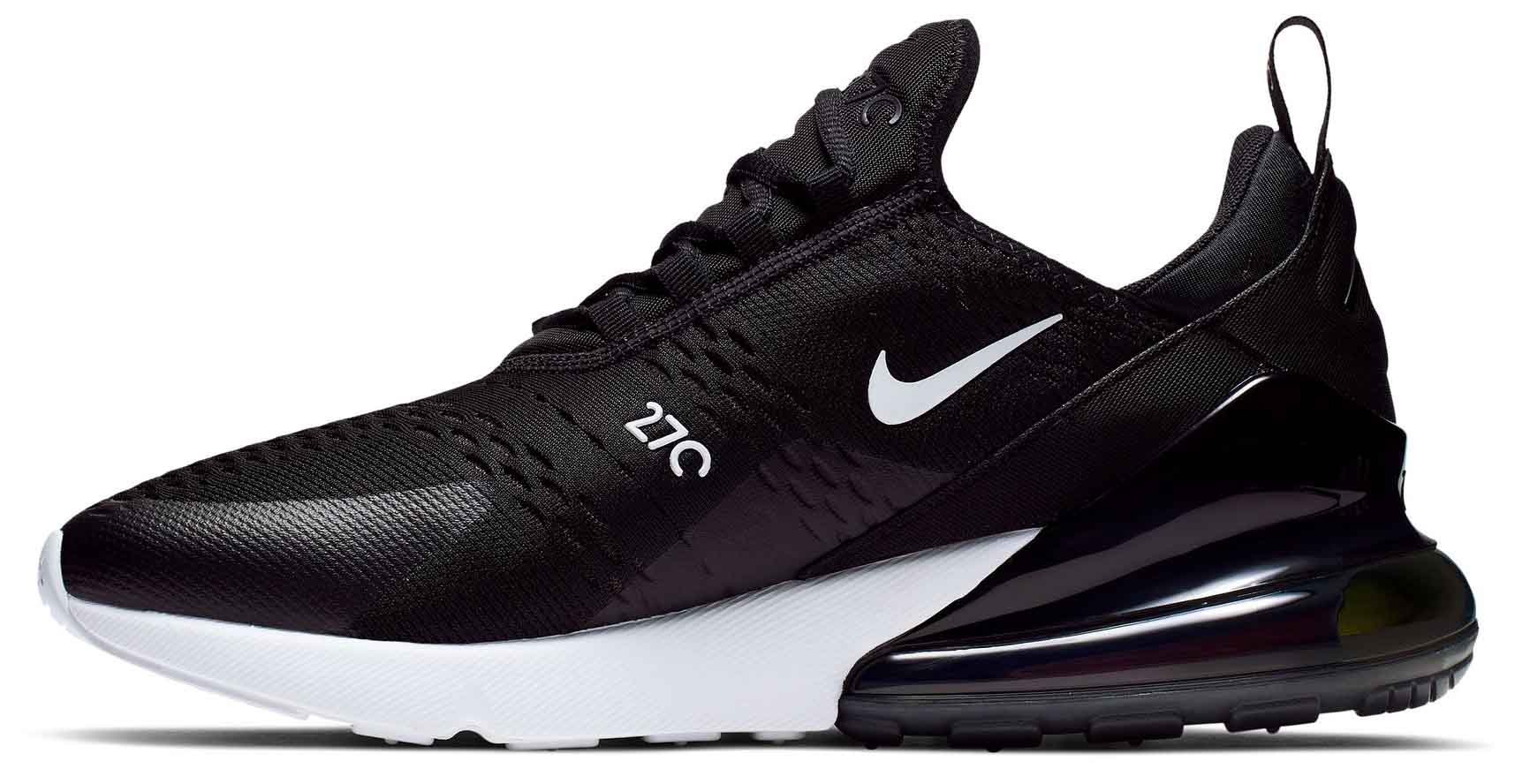 Air Max 270 Herre 002/Black/Anthracite/White/Solar Red