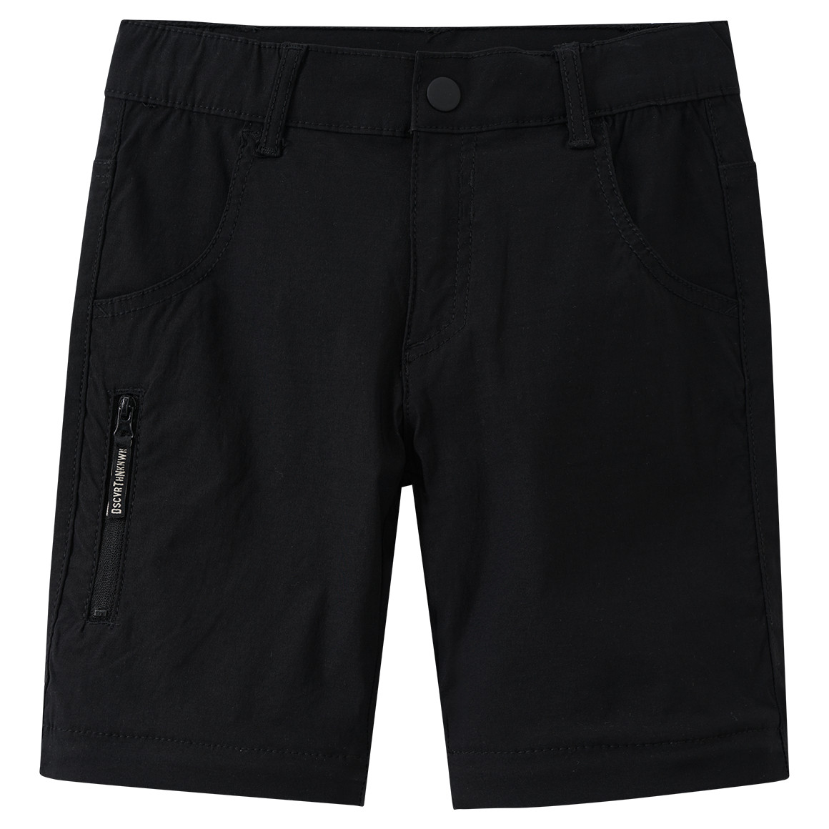 Yigga Kinder Trekking-Hose mit Zippertasche schwarz