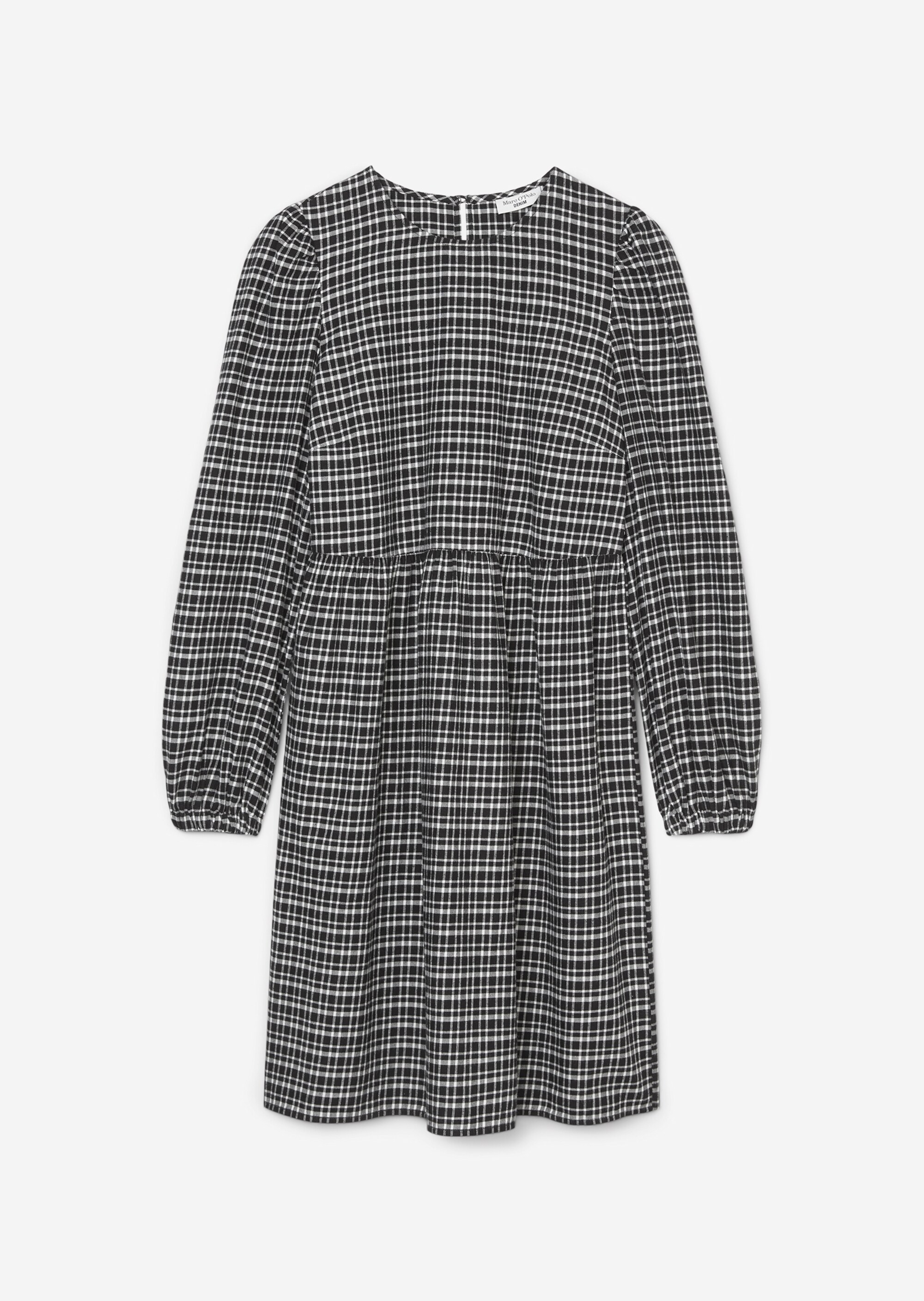 Kariertes Kleid regularaus reinem Organic Cotton