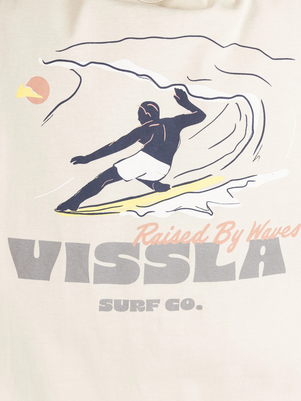 Vissla Sunset Wave T-Shirt bone