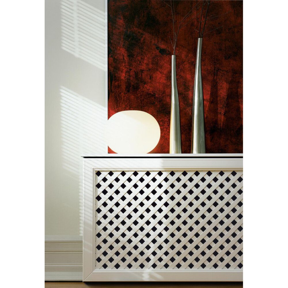 RADIATORSKJULER LUNDBERGS KLARA HVIT 1160X700MM