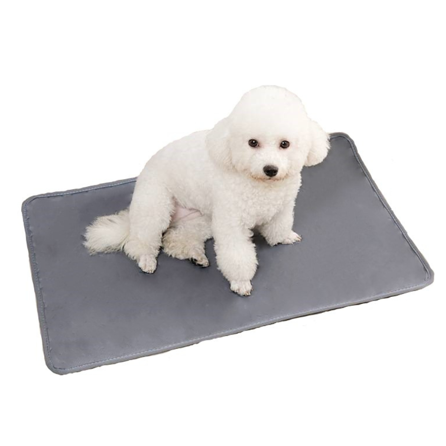 Cama de viagem multifuncional para animais de estimação em espuma viscoelástica superabsorvente, 80x50cm