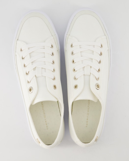 Tommy Hilfiger Platform Sneaker in Weiß