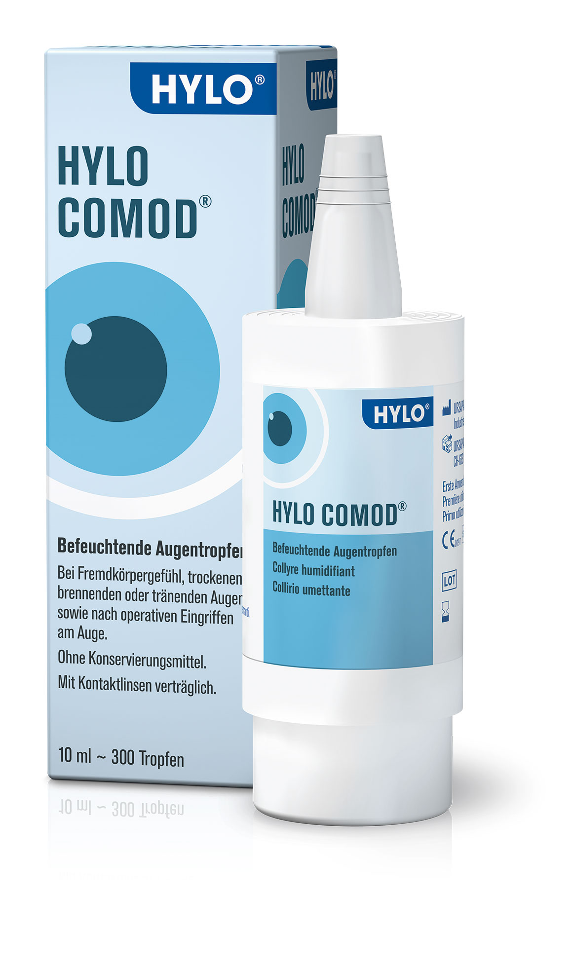 HYLO COMOD Gtt Opht Fl 10 ml