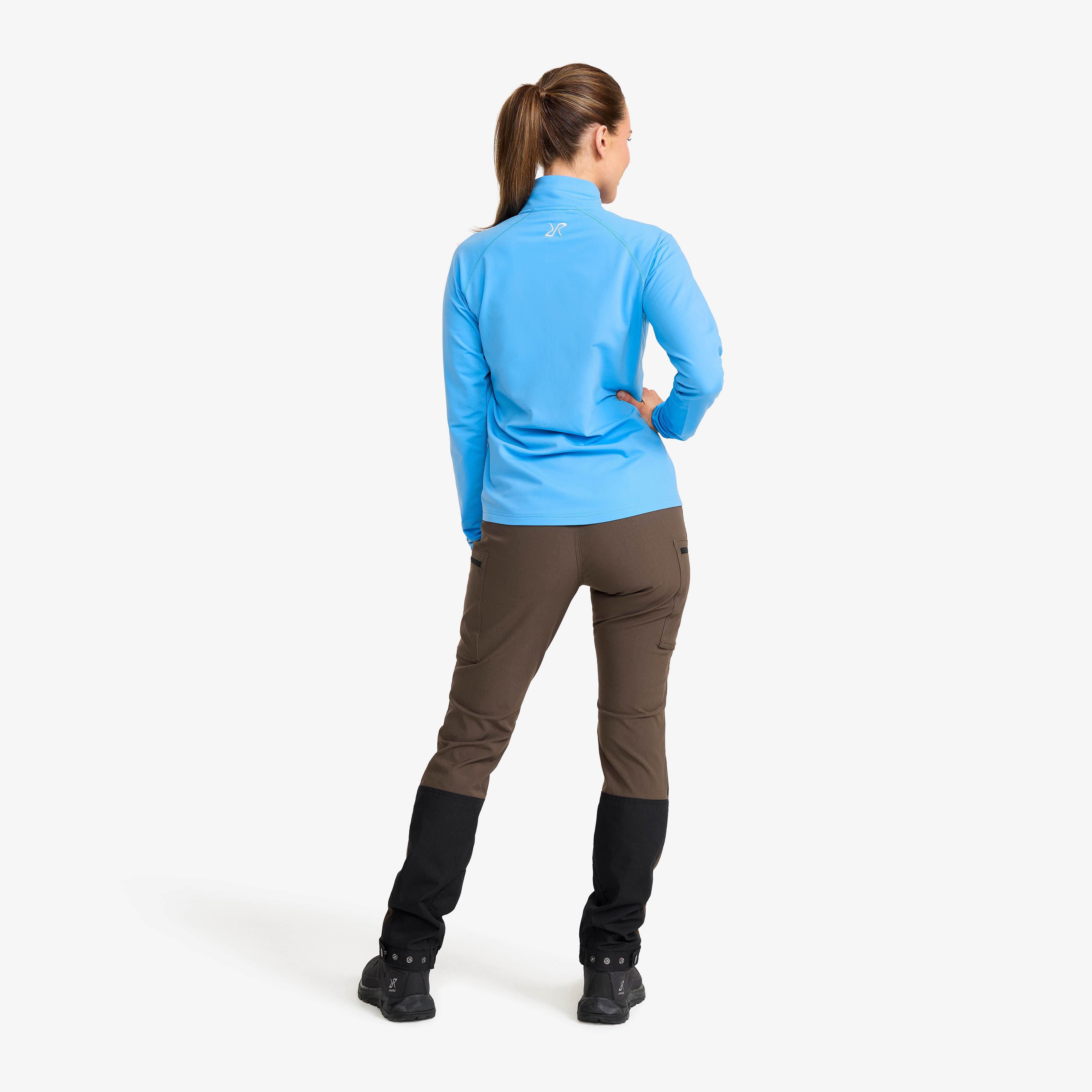 Evolution Light Stretch Fleece Dame Azure Blue