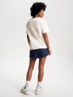 Camiseta Jersey Relaxed Fit com Logo