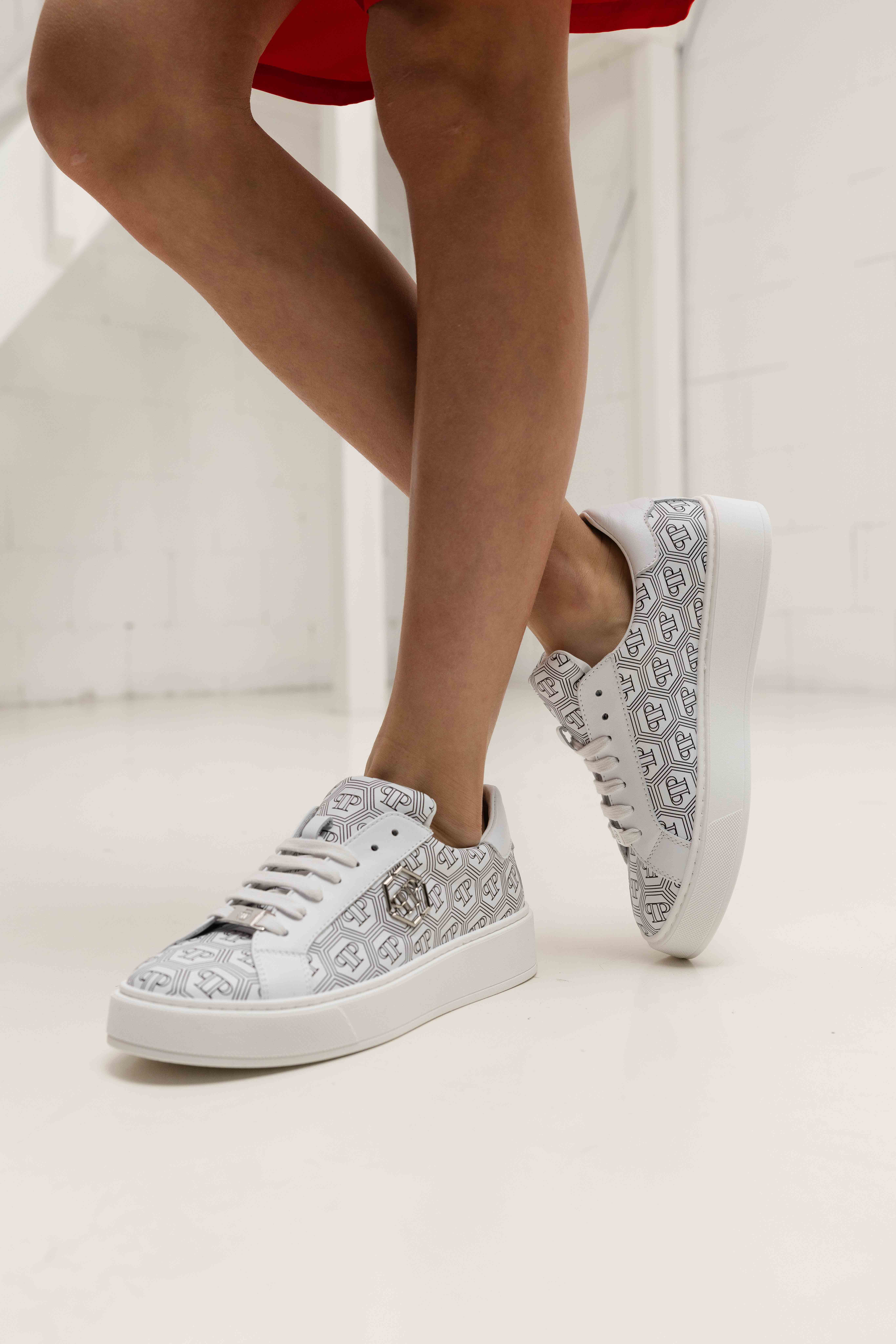 Philipp Plein 80018 01 Sneakers Kids Wit