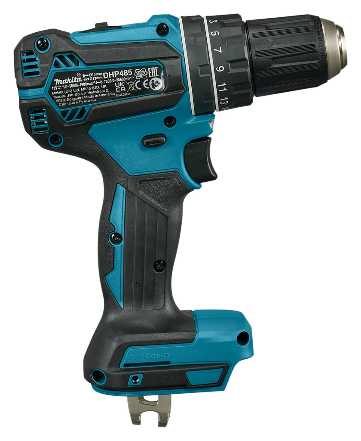 Makita DHP485SFE 18V Li-Ion accu klopboor- /schroefmachine set (2x 3.0Ah accu) in koffer - koolborstelloos