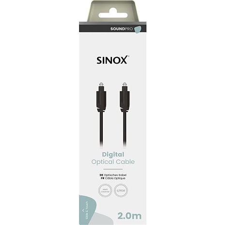 Sinox PRO optisk kabel 2 meter
