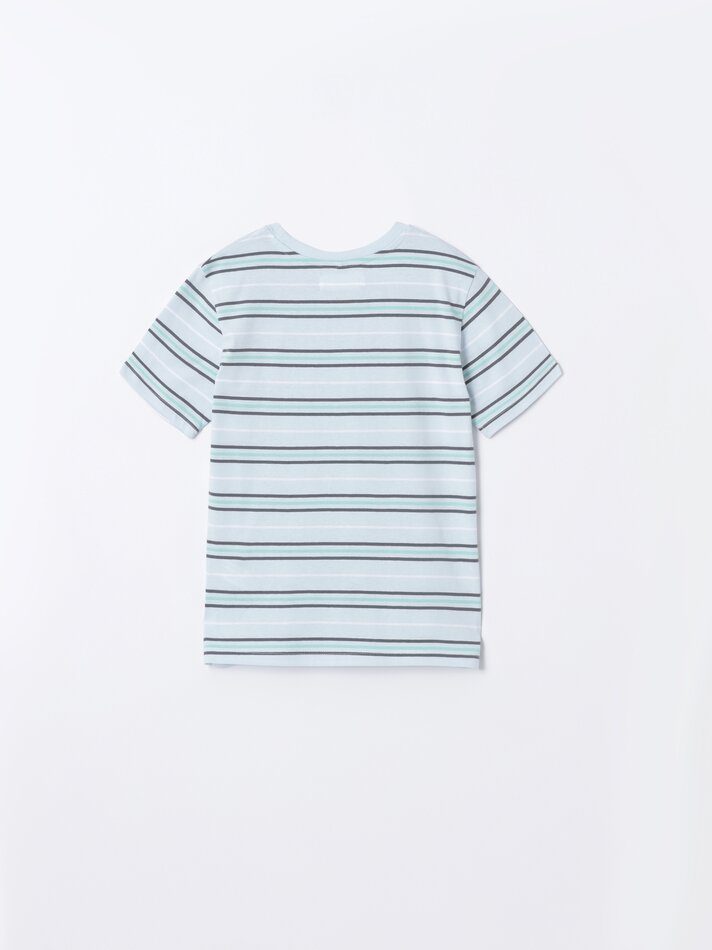 Pacote com 4 camisetas de manga curta sortidas - Índigo