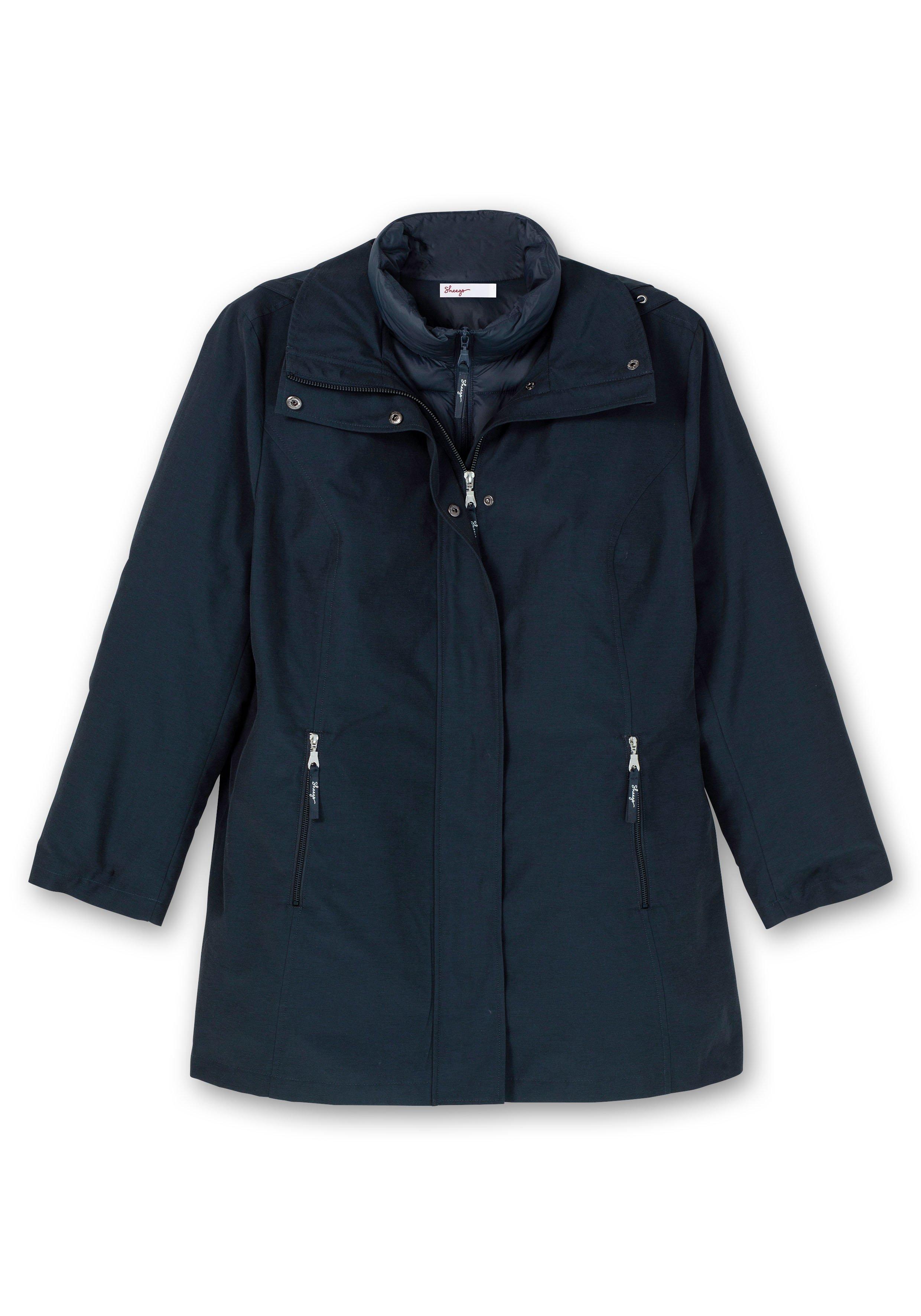 4-in-1 Outdoorjacke mit Kapuze
