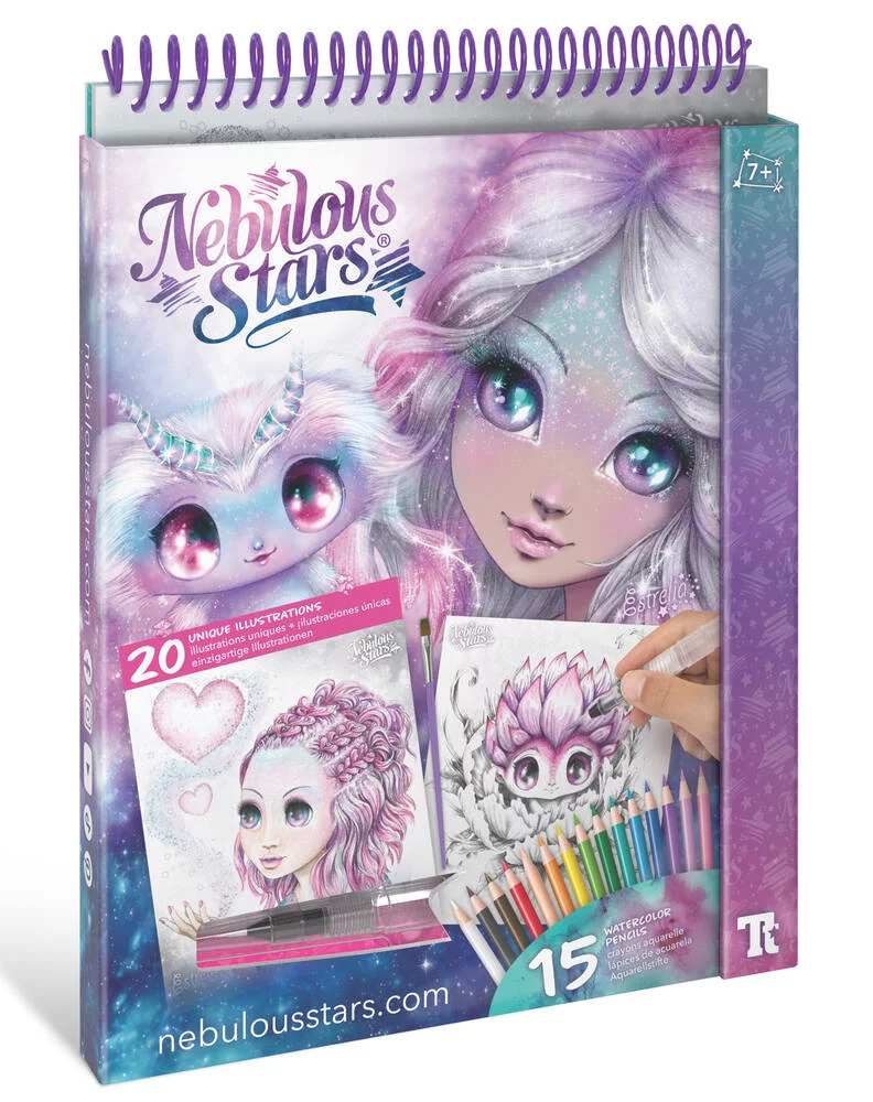 NEBULOUS STARS - CARNET DE DESSINS AQUARELLES