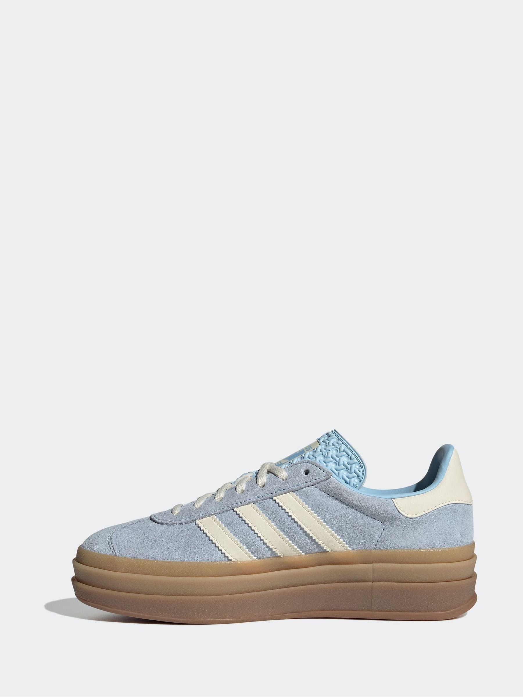 Blauw - adidas Originals Gazelle Bold W Trainers
