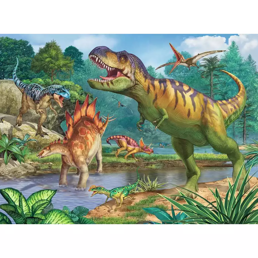 Ravensburger Welt der Dinosaurier bunt