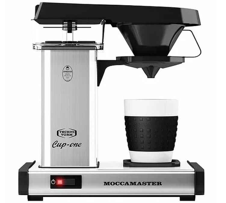Cafetière MOCCAMASTER électrique - Cup One Alu poli + offre cadeaux