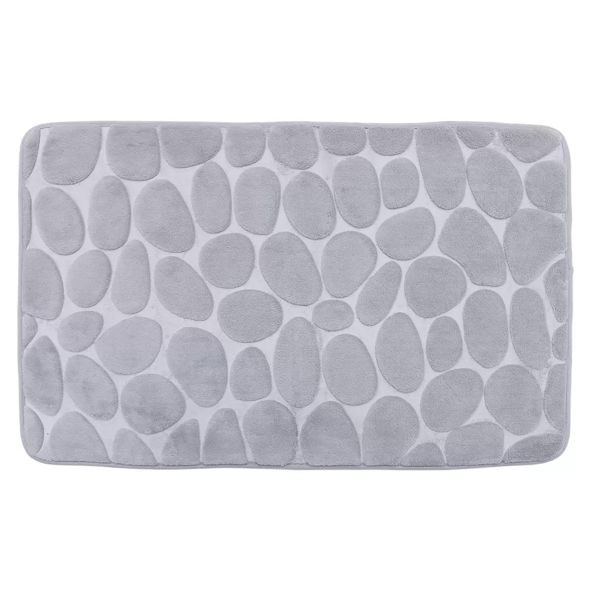 Badteppich rutschhemmend Stone Grau