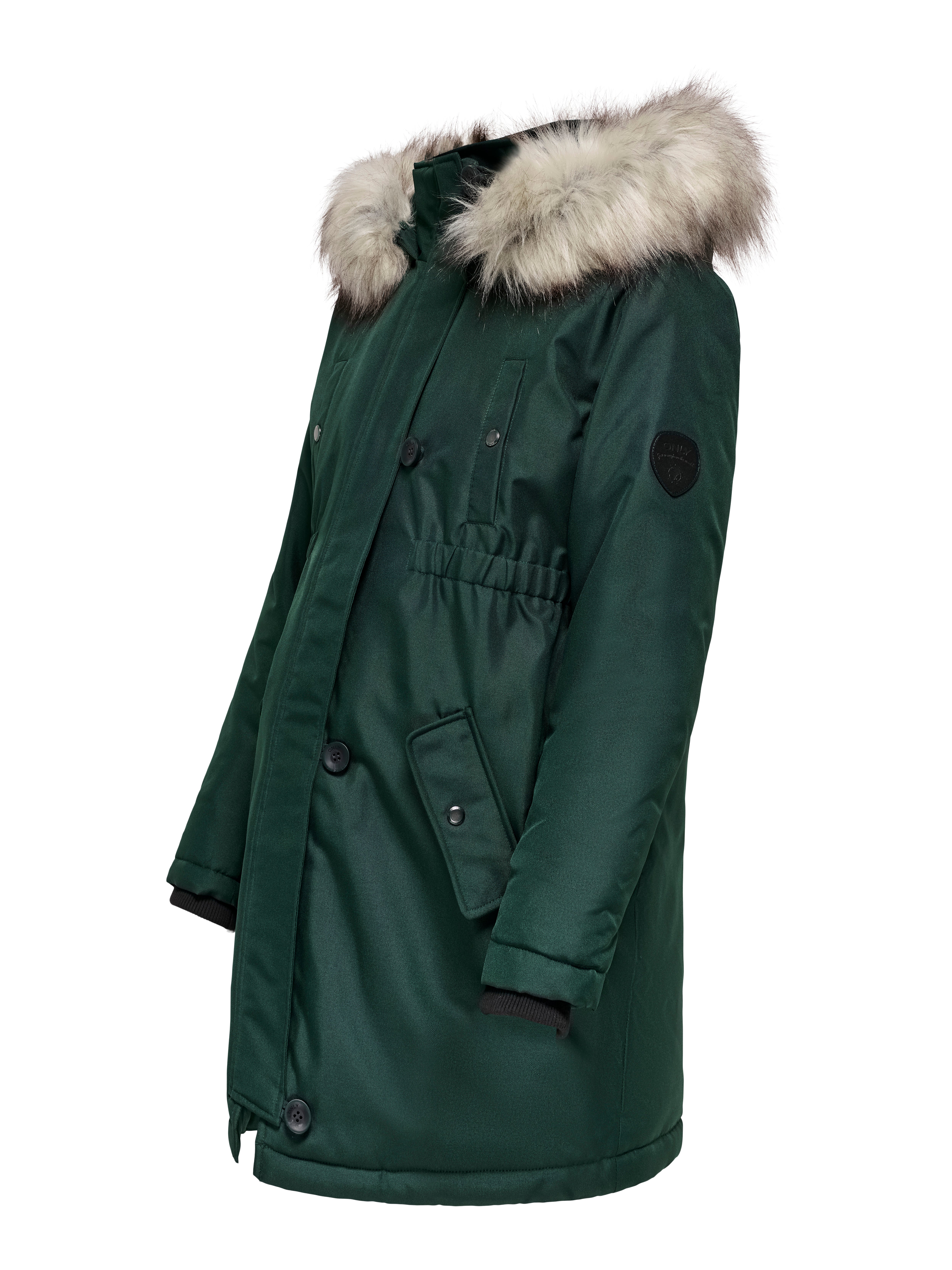 OLMIRIS Langer Parka Scarab