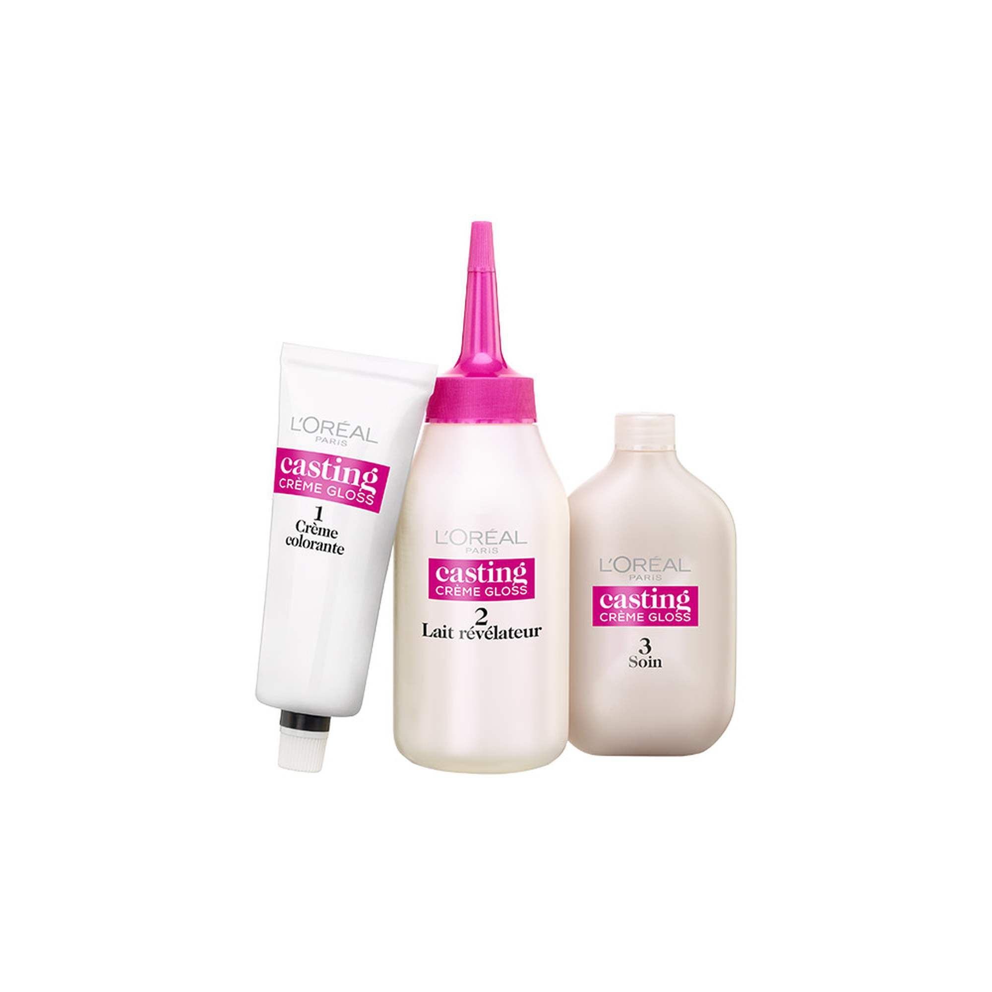 Casting Crème Gloss Châtain · Couleur soin, reflets ultra brillants