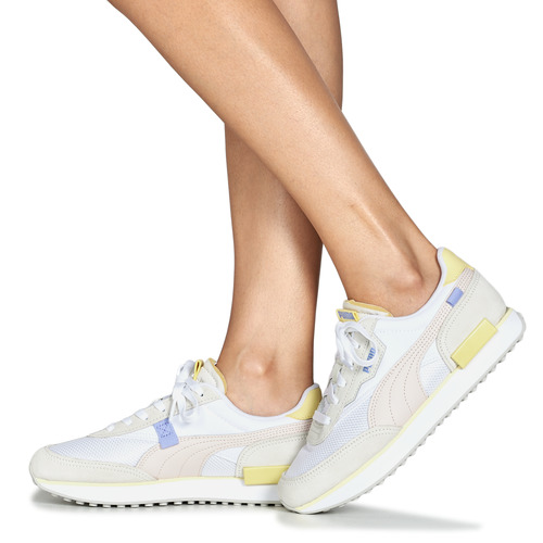 Puma - FUTURE RIDER SOFT WNS - Blanc / Beige / Gris