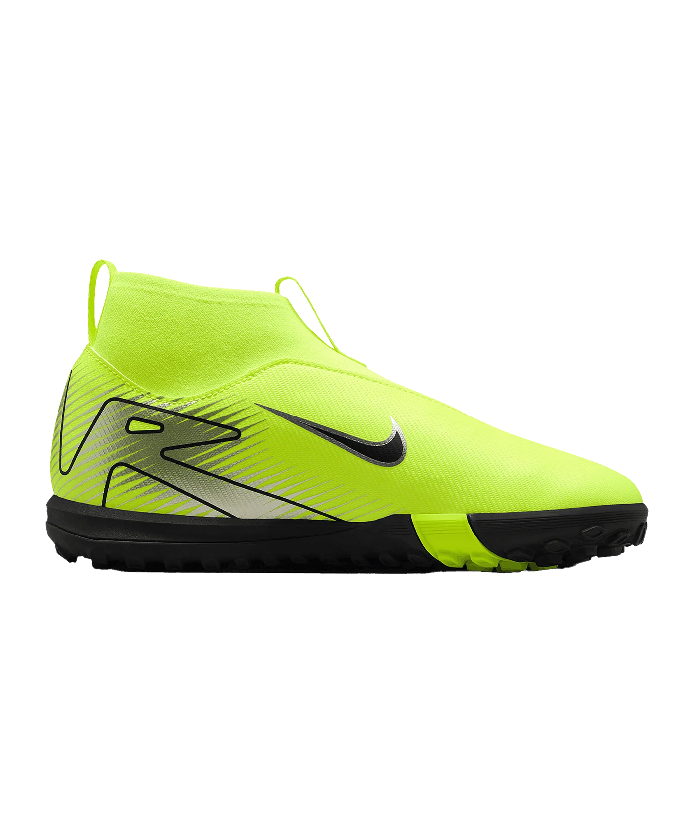 Nike Jr Air Zoom Mercurial Superfly X Academy TF Mad Voltage Kids Gelb Schwarz F700