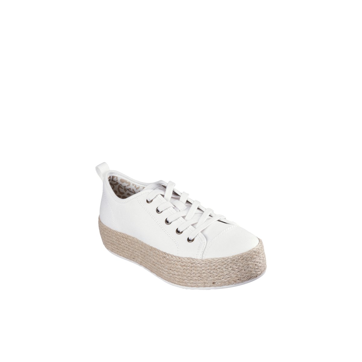 BOBS BY SKECHERS-Bobs_sesame-Espadrilles - Talon plat - Autre Blanc