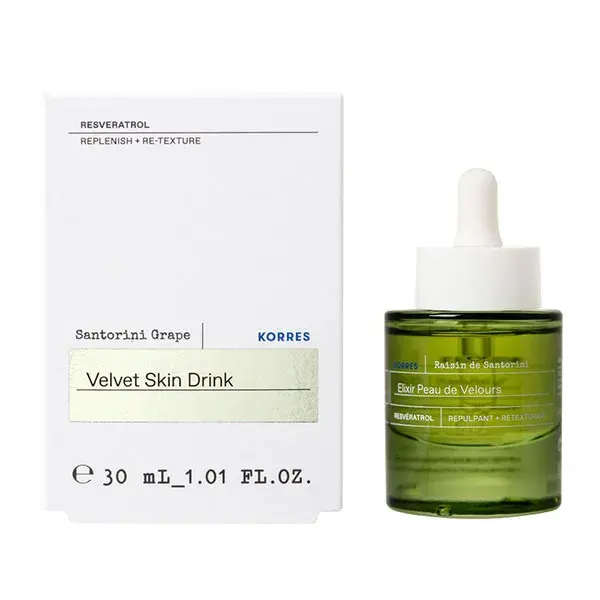 Korres Santorini Elixir de Uva 30ml - Pele Veludo
