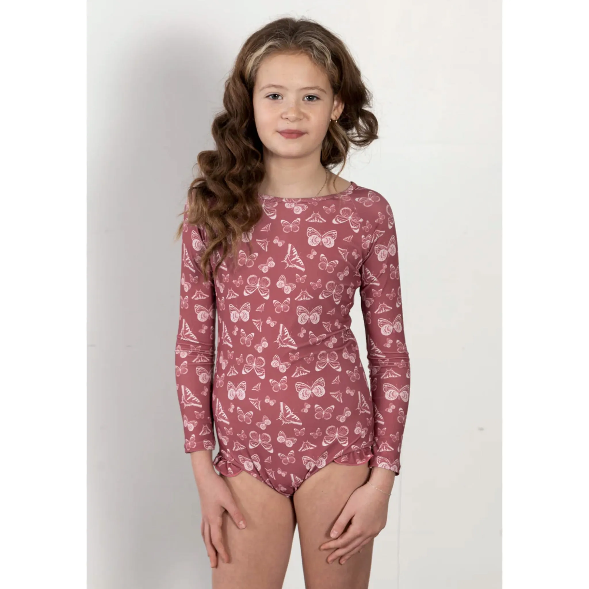 Current Tyed Maillot UV Volant Papillon 2-7ans