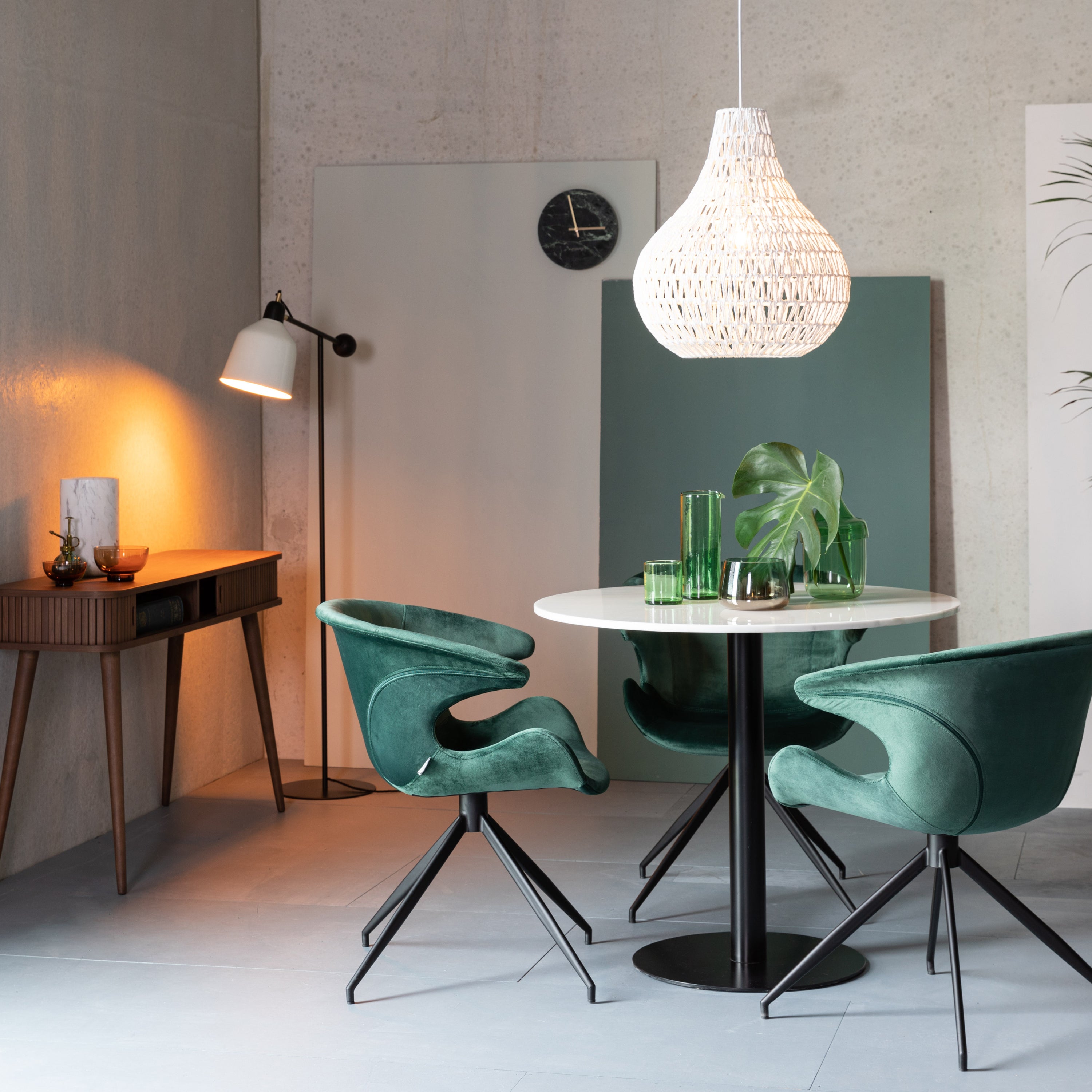 Zuiver Barbier Sidetable - Walnoot
