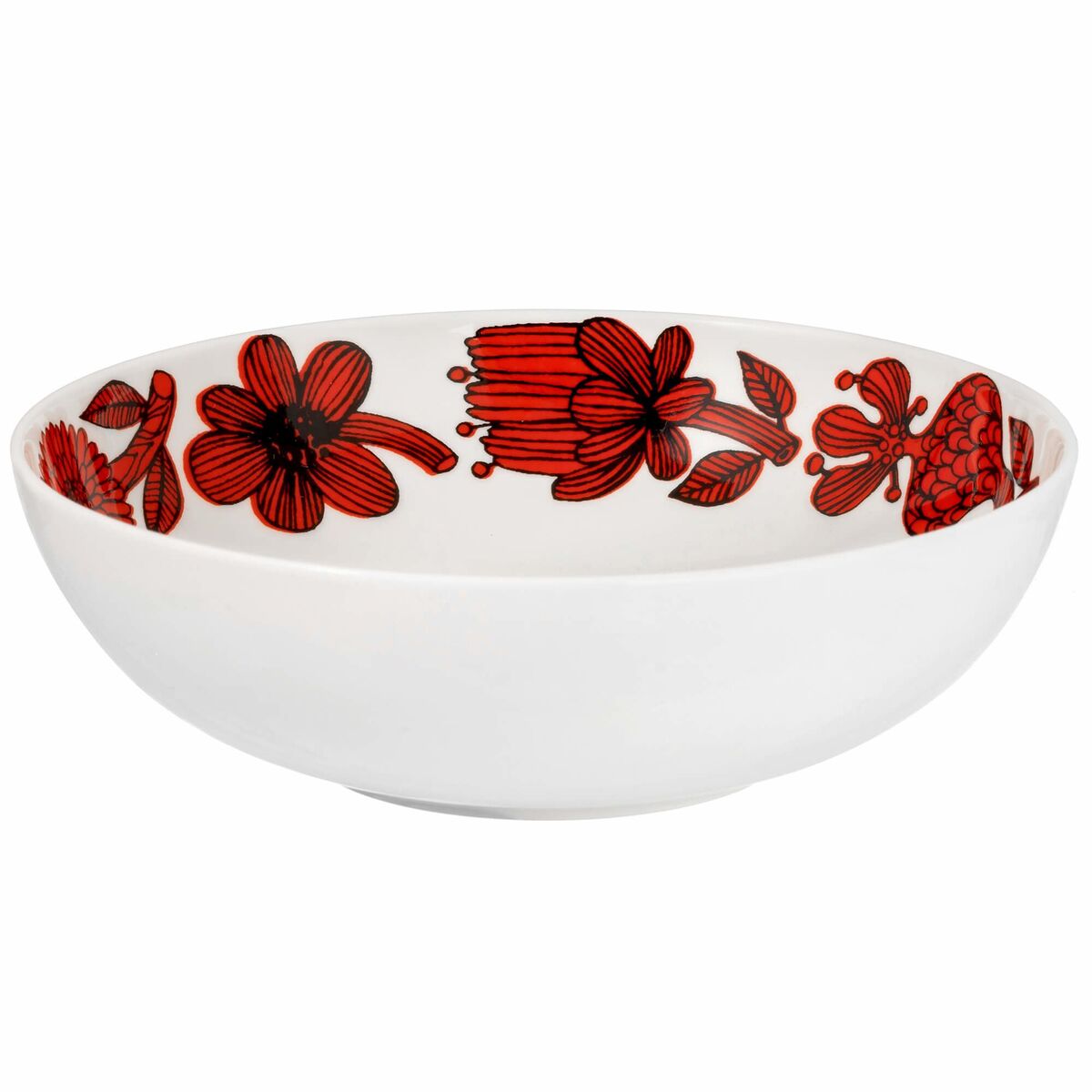 Rød Aster bolle, 17 cm