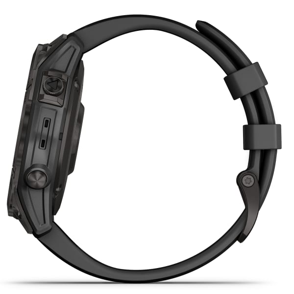 Montre cardio GPS GARMIN FENIX 7 SAPPHIRE SOLAR CARBON CARBON GREY