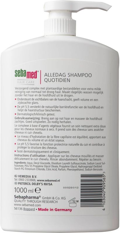Sebamed - Alledag Shampoo - Hydraterend - 200ml