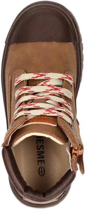 Shoesme Veterschoenen Hoog cognac