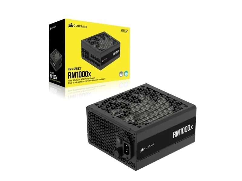 CORSAIR RMx Series RM1000x - Strømforsyning (intern) - ATX12V 3.1/ EPS12V - Cybenetics Gold - AC 100-240 V - 1000 Watt - Europa